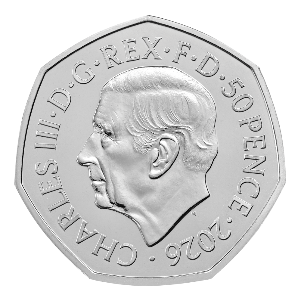 2026 50p The Lord of the Rings The One Ring Brilliant Uncirculated Coin
