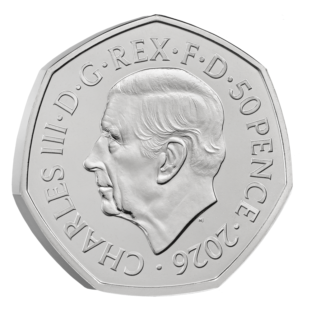 2026 50p The Lord of the Rings The One Ring Brilliant Uncirculated Coin