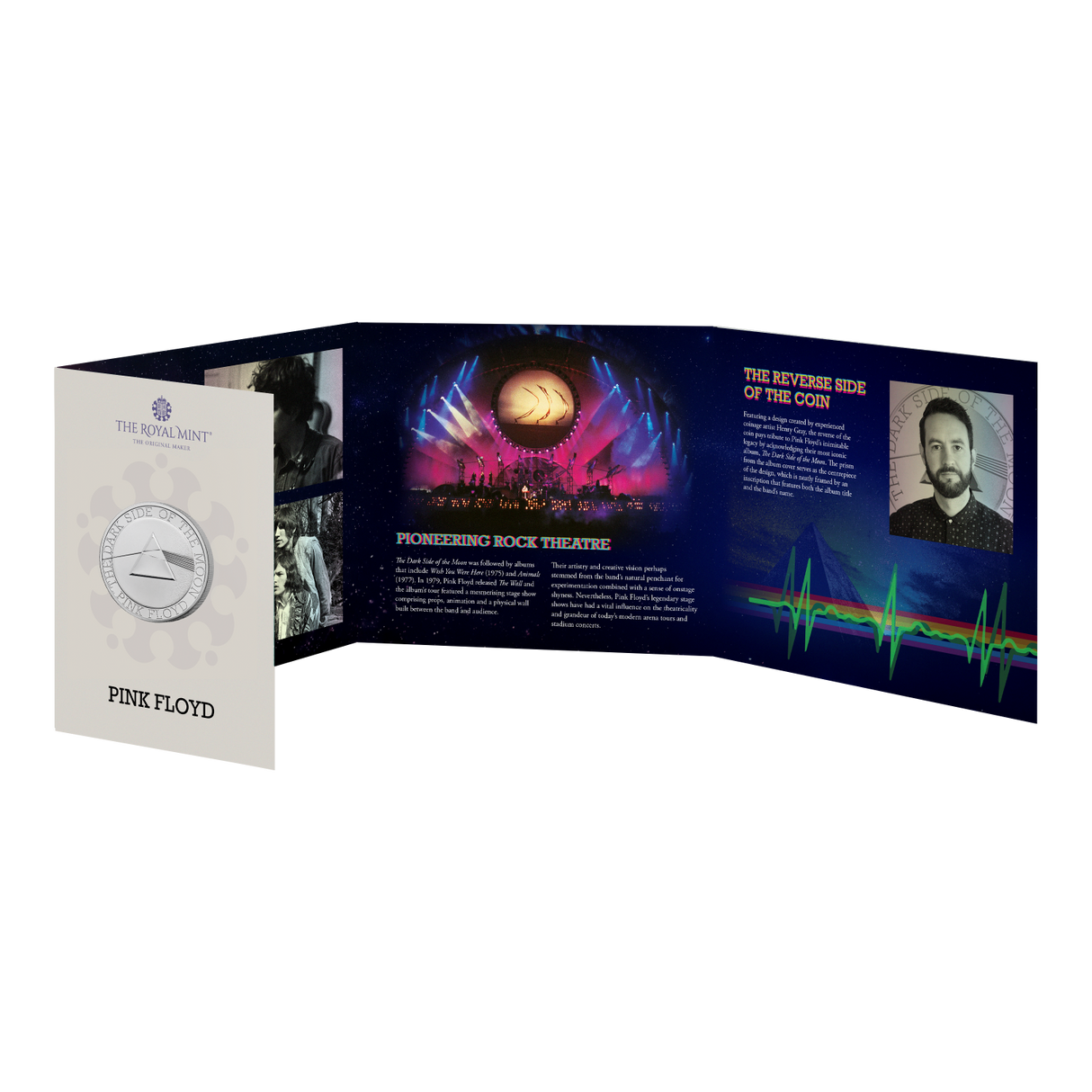 2026 £5 Music Legends Pink Floyd Brilliant Uncirculated Coin