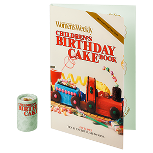 Australian Women’s Weekly Children’s Birthday Cake Book 2025 $1 Ten Coin Collection (Tube & Folder)