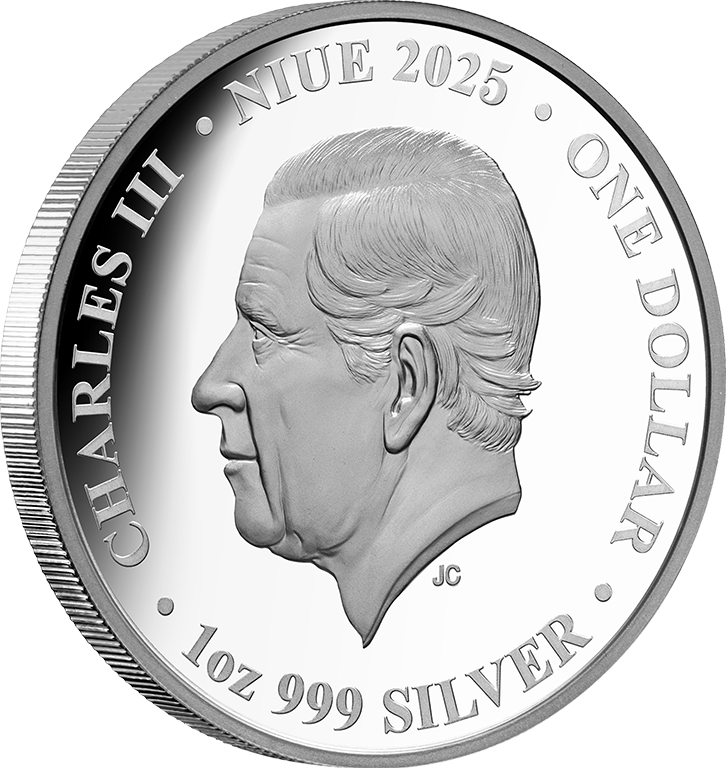 Colours Of Australia - 2025 $1 Evergreen Rainforest 1oz Silver Proof Coin