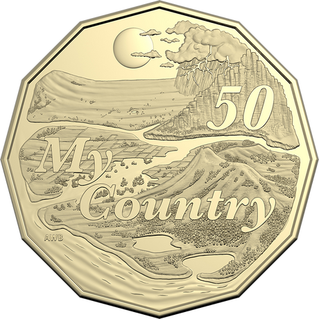 Dorothea Mackellar - Treasured Australian Poetry - My Country 2025 50c Uncirculated Coin