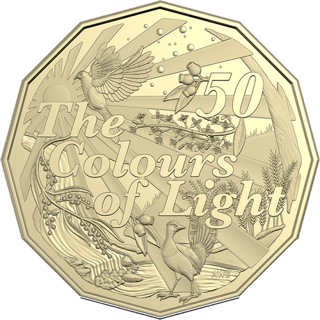 Dorothea Mackellar - Treasured Australian Poetry - The Colours of Light 2025 50c Uncirculated Coin