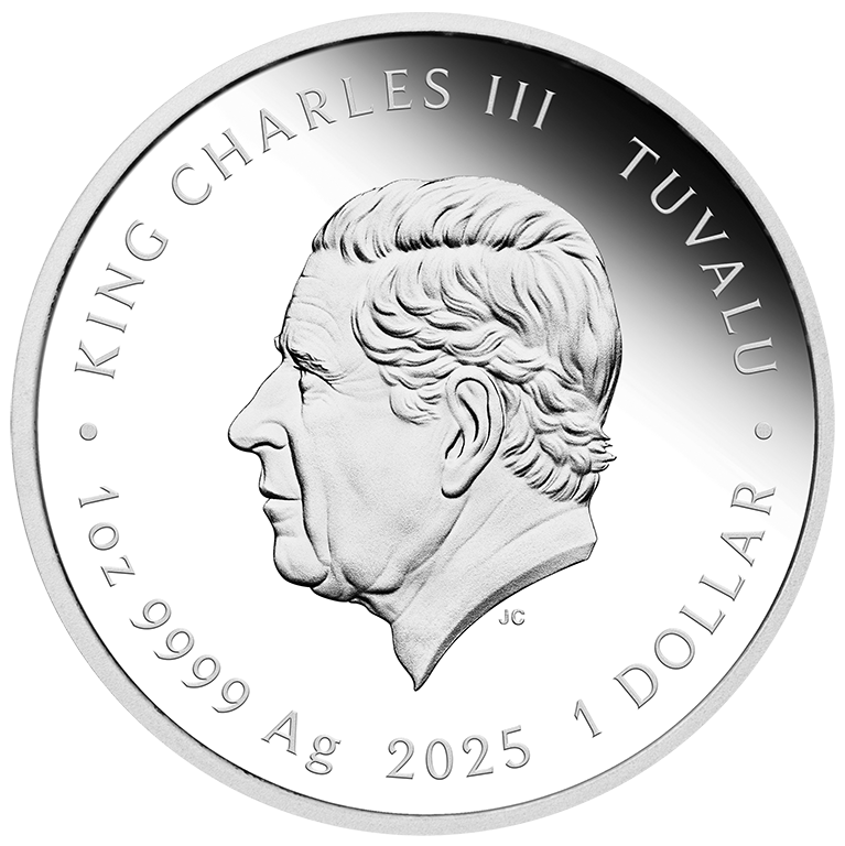 Teenage Mutant Ninja Turtles - Donatello 2025 1oz Silver Proof Coloured Coin