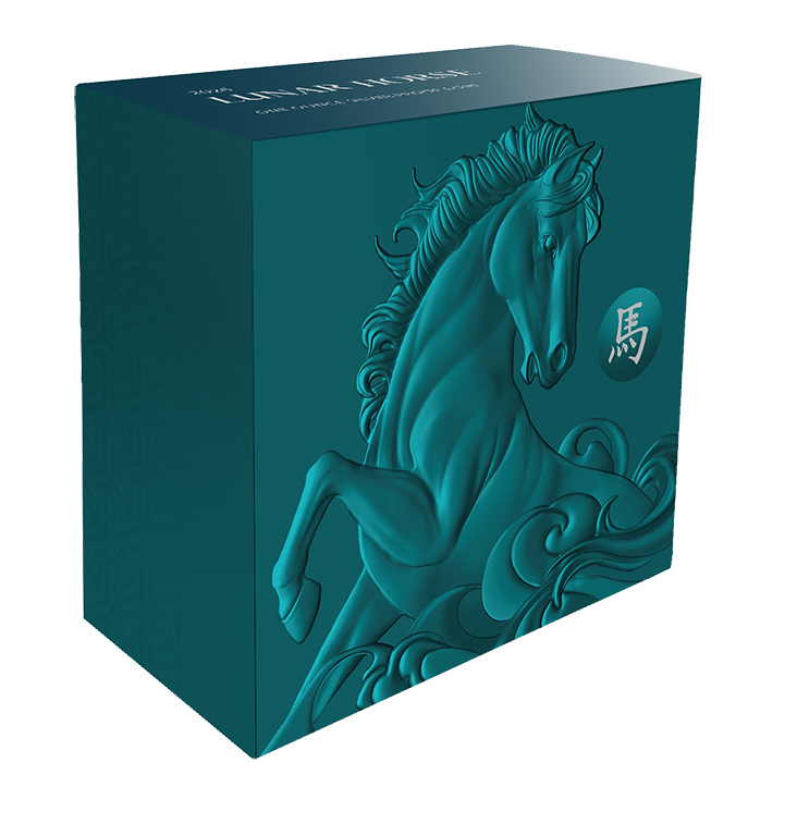 Lunar Year of the Horse 2026 1oz Silver Proof Coin