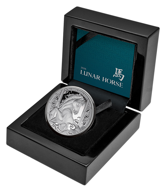 Lunar Year of the Horse 2026 1oz Silver Proof Coin
