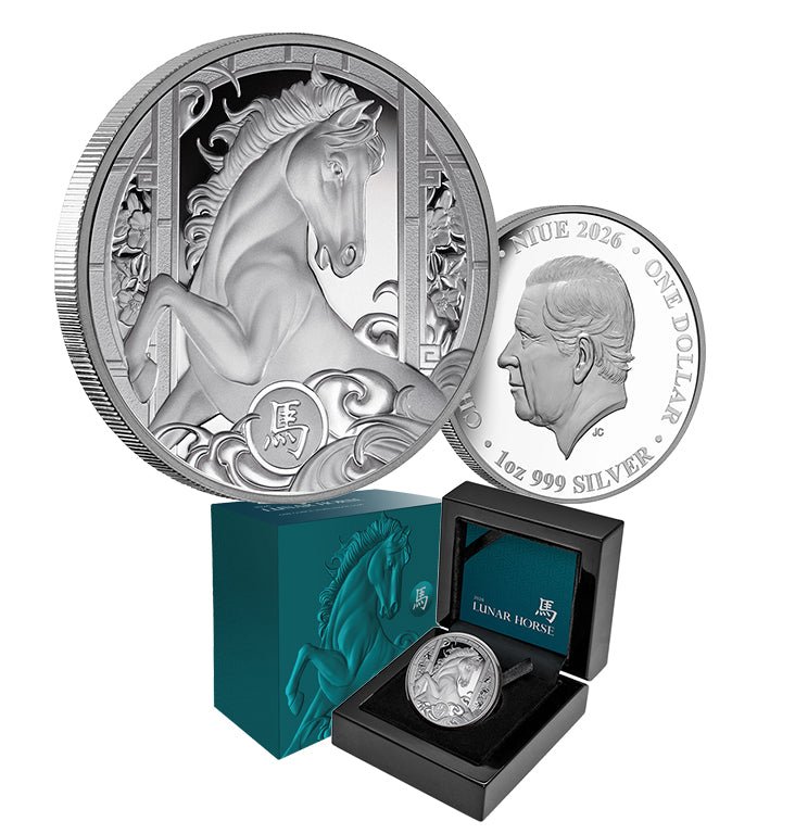 Lunar Year of the Horse 2026 1oz Silver Proof Coin