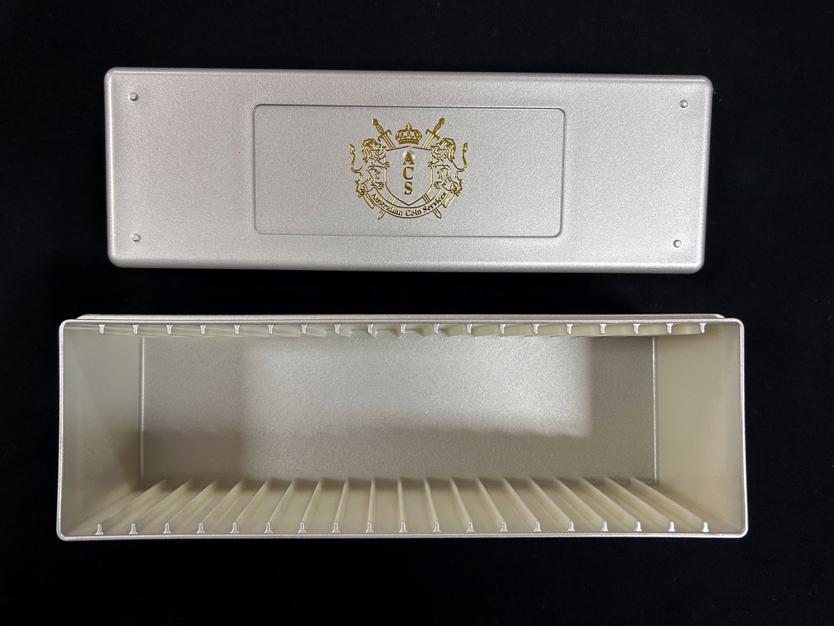 Slab Storage Boxes for PCGS - Silver Colour (ACS)