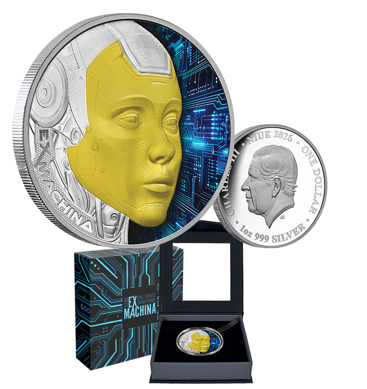 Ex Machina 2025 1oz Silver Proof Coin
