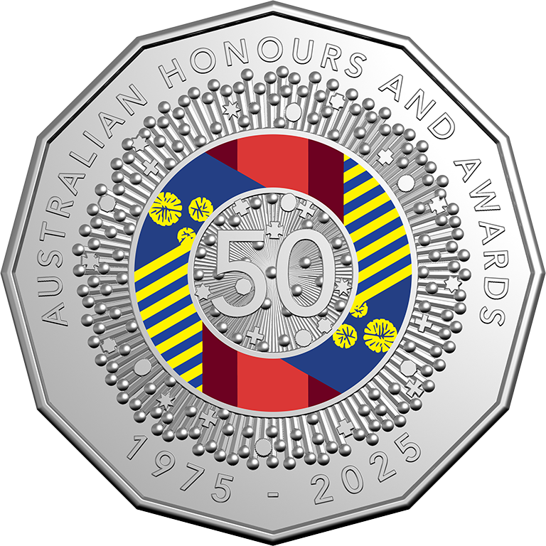 2025 Mint Uncirculated Year Set - 50th Anniversary of Australian Honours and Awards System