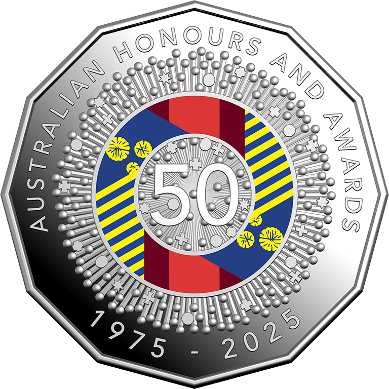 2025 Proof Year Set - 50th Anniversary of Australian Honours and Awards System