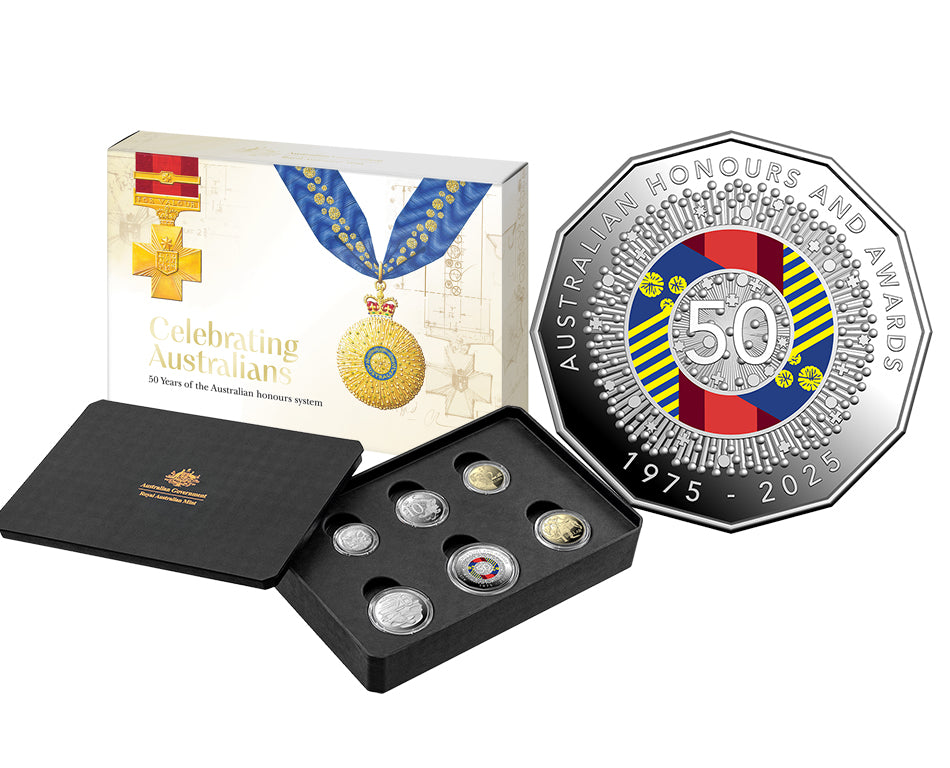 2025 Proof Year Set - 50th Anniversary of Australian Honours and Awards System