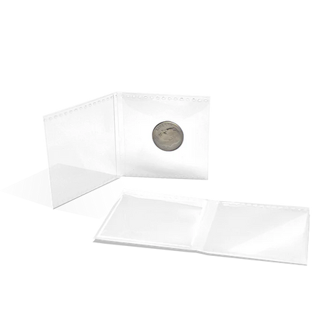 Guardhouse Shield 2.5x2.5 Coin Flip - Polypropylene - 50 Pack