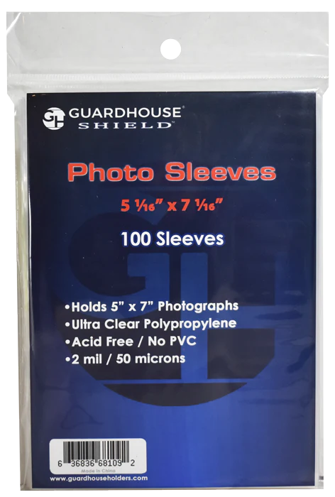 Guardhouse Shield Photo Sleeve 5 x 7 Inches (Suitable for Australian Mint Sets)