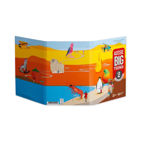 Aussie Big Things 2 2025 $1 Folder and Tube Set