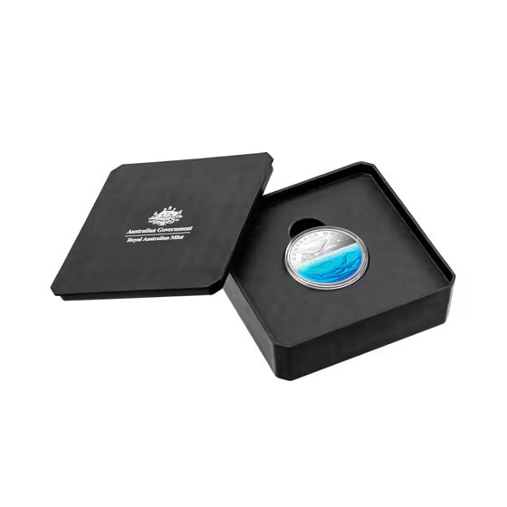 Australian Antarctic Territory Humpback Whale 2023 $5 1oz Silver Proof Coin