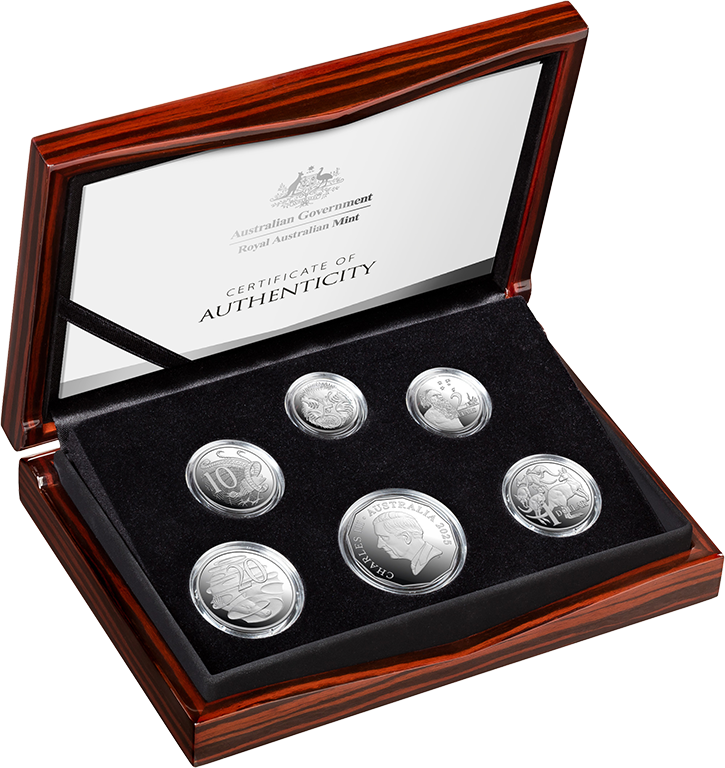 2025 HM King Charles III Fine Silver Proof Year Set