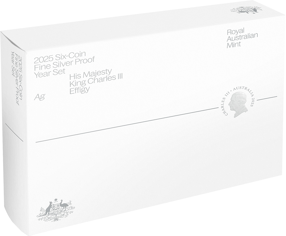 2025 HM King Charles III Fine Silver Proof Year Set