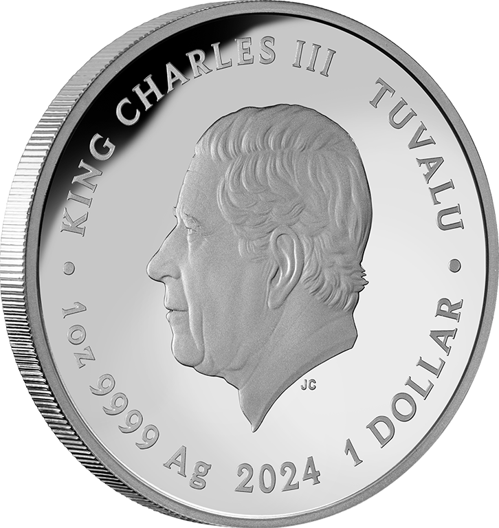 Electric Sky 2024 $1 1oz Silver Proof Coin