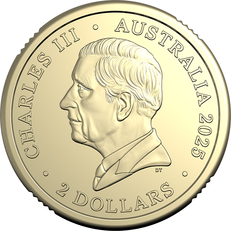 30th Anniversary of the Torres Strait Islander Flag 2025 $2 Coloured C Mintmark Uncirc Coin Card