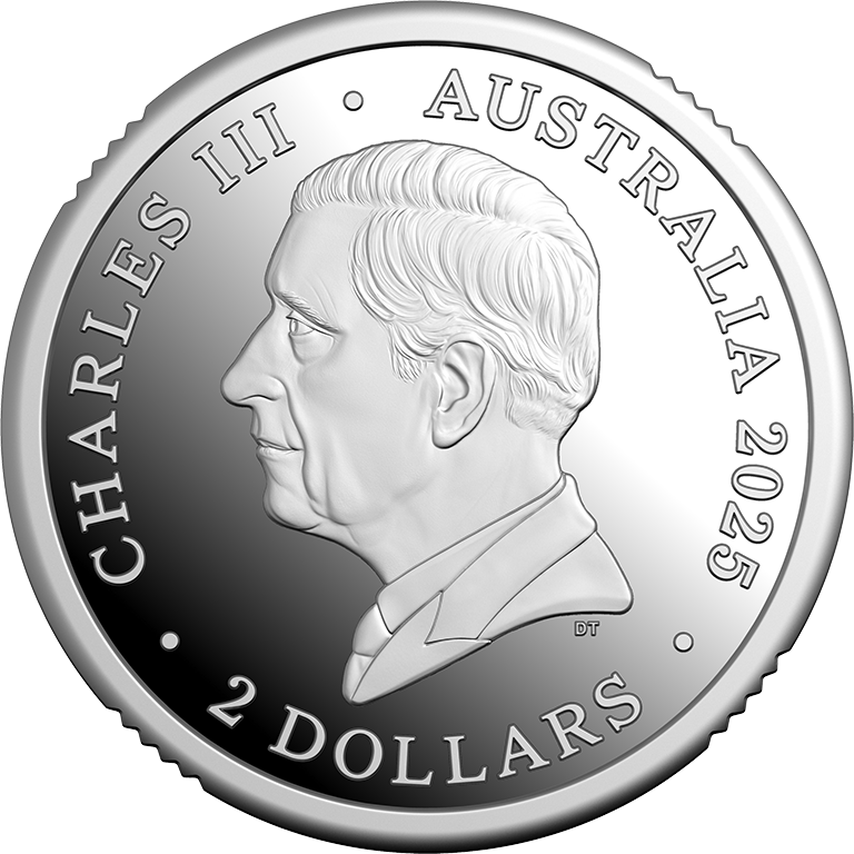 30th Anniversary of the Torres Strait Islander Flag 2025 $2 C Mintmark Coloured Fine Silver Proof Coin