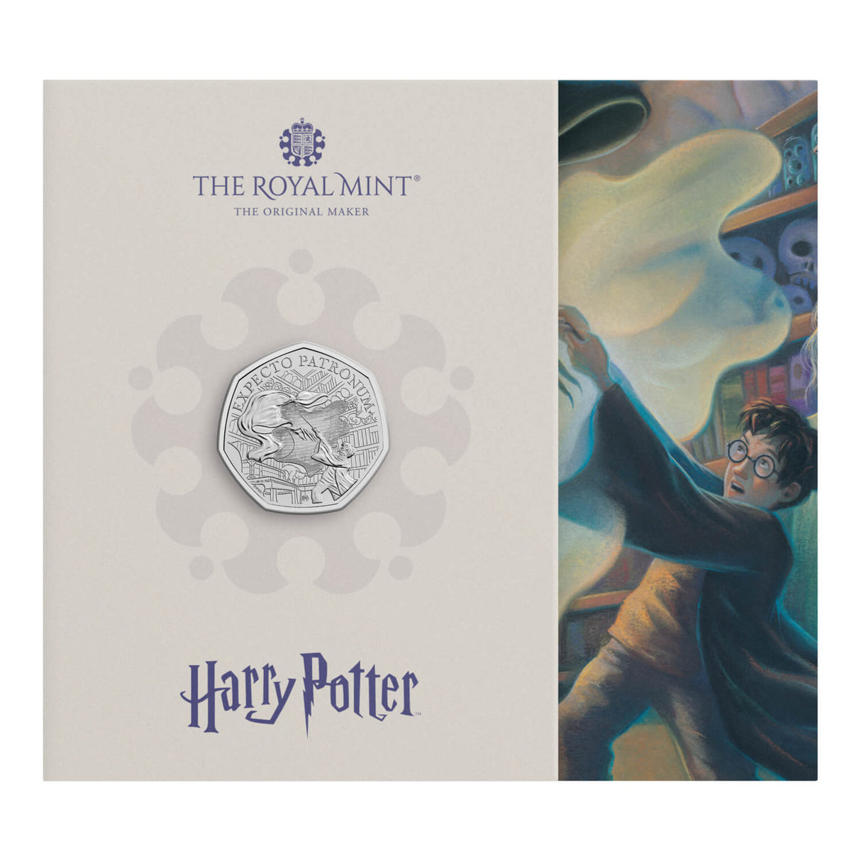 Harry Potter - The Patronus 2025 UK 50p Brilliant Uncirculated Coin