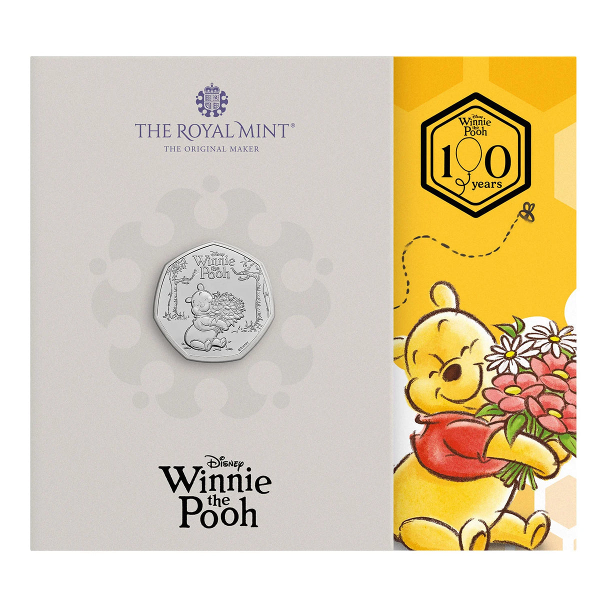 2026 50p UK 100 Years of Winnie the Pooh Kindness Brilliant Uncirculated Coin