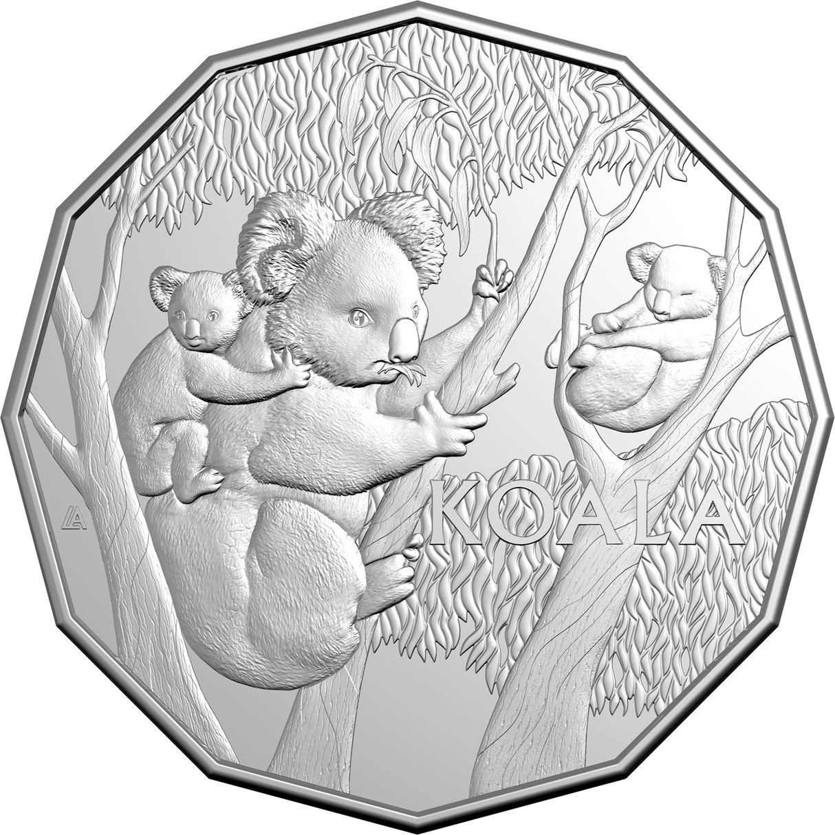 2026 50c Koala Series Uncirculated Coin Card