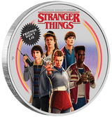 2026 1oz Stranger Things Friends Don’t Lie Silver Coloured Coin