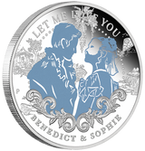 2026 1/2oz Bridgerton Benedict & Sophie Silver Proof Coloured Coin