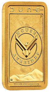 2026 1g Dune House Atreides Gold Minted Bar