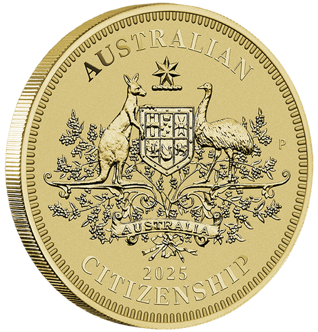 Australian Citizenship 2025 $1 Coin in Card