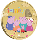 2026 $1 Peppa Pig Family Coin Card