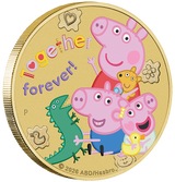 2026 $1 Peppa Pig Together Forever Coin Card