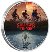Stranger Things - The Upside Down 2026 1oz Silver Coloured Coin