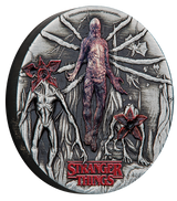 Stranger Things - Villains 2026 2oz Silver Antiqued Coloured Coin