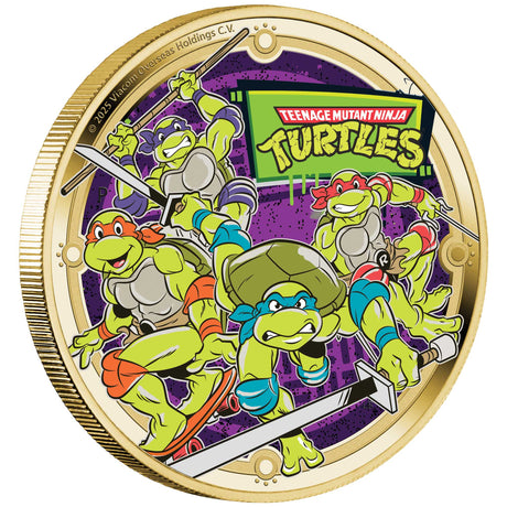 Teenage Mutant Ninja Turtles 2025 $1 Coin In Card - CollectFest 2025 Special Edition