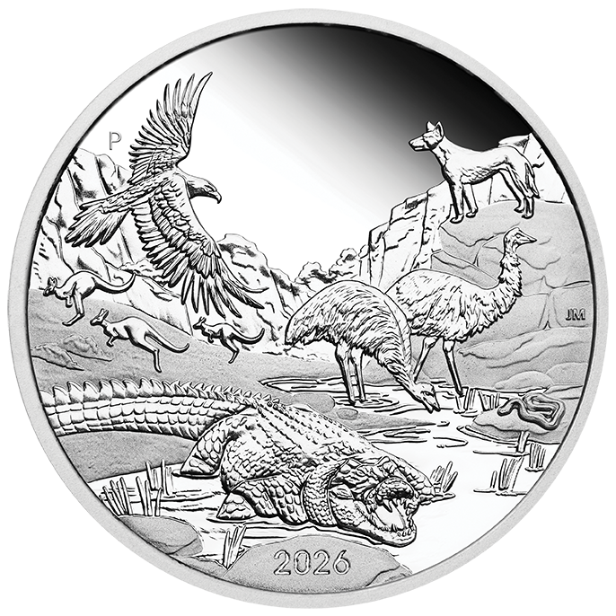2026 1oz Wonders of Australia The Outback Silver Proof Coin