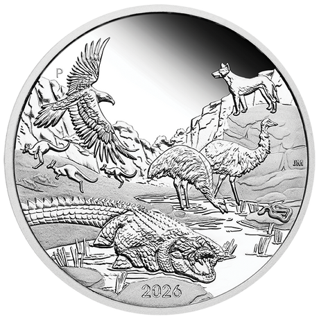 2026 1oz Wonders of Australia The Outback Silver Proof Coin