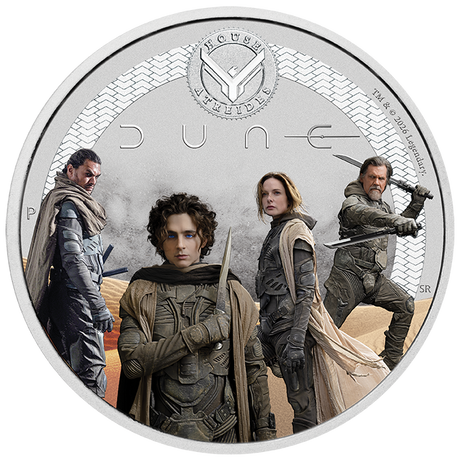 2026 1/2oz Dune House Atreides Silver Coloured Coin