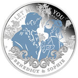 2026 1/2oz Bridgerton Benedict & Sophie Silver Proof Coloured Coin