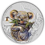 2026 1oz Australia Koala with Liberty Bell Privy Silver Coloured Coin - ANA Coin Show Special