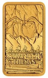 2026 1g Stranger Things Gold Minted Bar