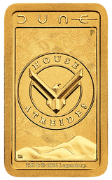 2026 1g Dune House Atreides Gold Minted Bar