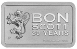 2026 10g Bon Scott 80th Anniversary Silver Minted Bar