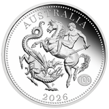 2026 1/4oz Australia Sovereign Silver Proof Coin