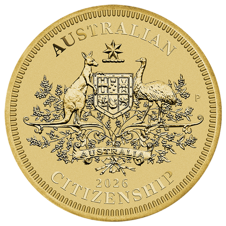 2026 $1 Australian Citizenship Coin In Card
