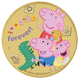 2026 $1 Peppa Pig Together Forever Coin Card