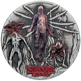 Stranger Things - Villains 2026 2oz Silver Antiqued Coloured Coin