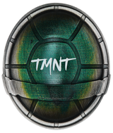 Teenage Mutant Ninja Turtles Domed Shell 2025 1.5oz Silver Antiqued Coloured Coin